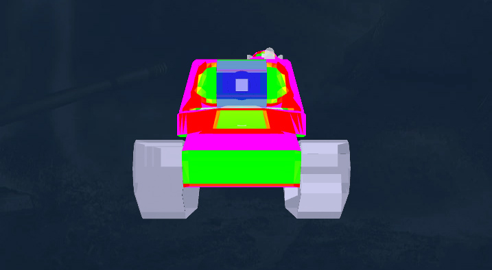 KV-13 firing at itself