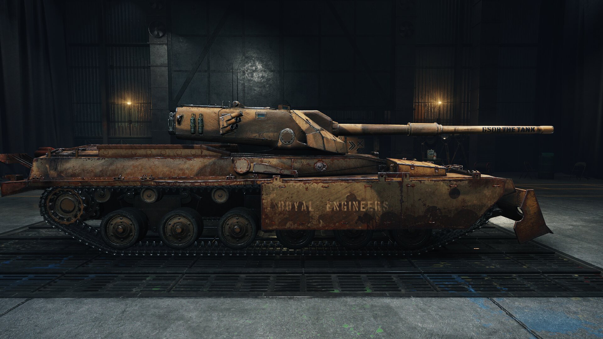 GSOR TANK-Shovel swap